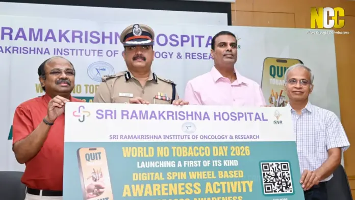 cancer-awareness-qr-code-coimbatore உலக புகையிலை எதிர்ப்பு தினத்தை முன்னிட்டு கோவையில் புற்றுநோய் விழிப்புணர்வு 