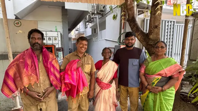 Coimbatore corporation worker returns gold chain