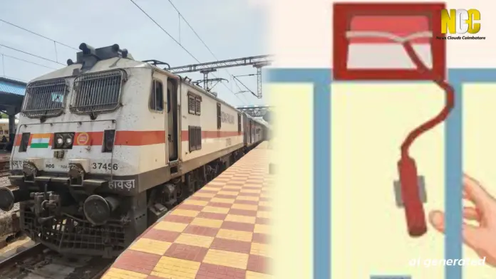 Railway alarm chain misuse