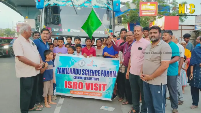 Coimbatore students visit ISRO