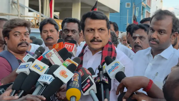 Senthil Balaji Speech Against TVK