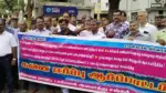 TASMAC protest in Coimbatore.