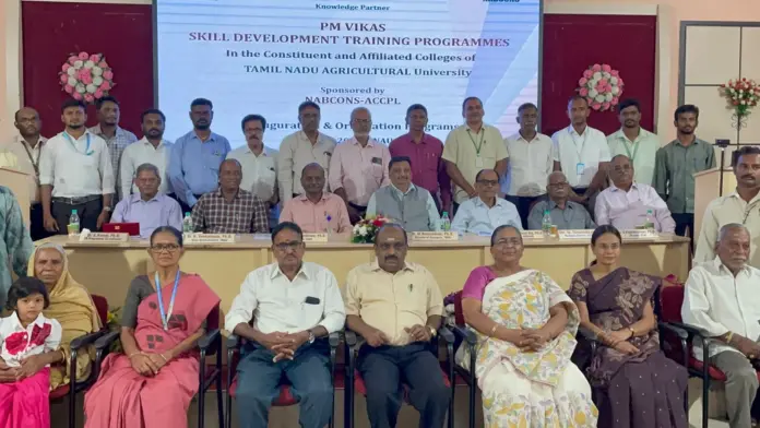 PM VIKAS skill development training launched in Coimbatore