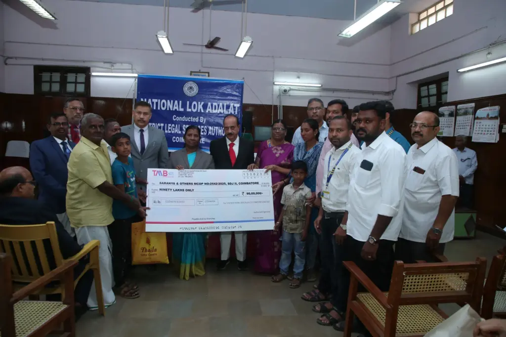 Lok Adalat Settles 4782 Cases In Coimbatore