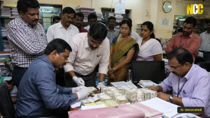 DVAC raid at Coimbatore sub registrar office