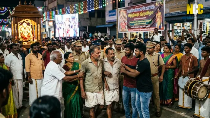 Brothers Attacked During Temple Festival