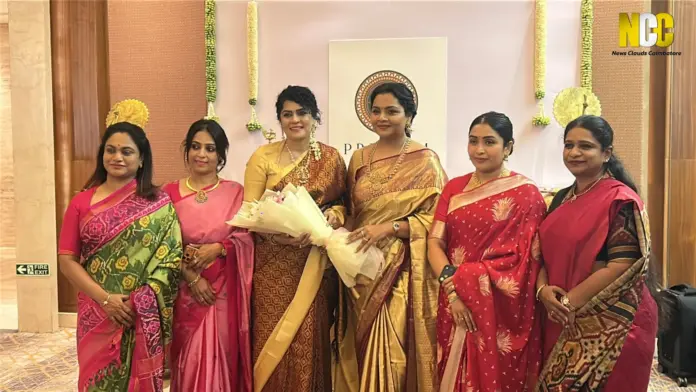 Luxury Silk Saree Display In Coimbatore