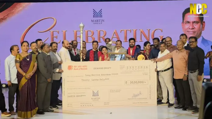 Santiago Martin honours employees