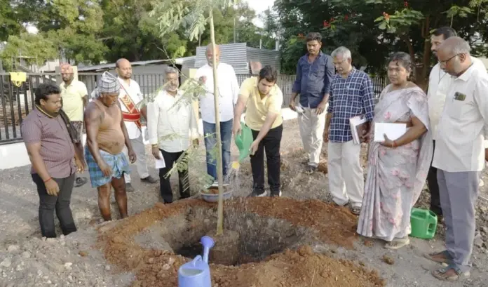 Ganapathy park project inspection