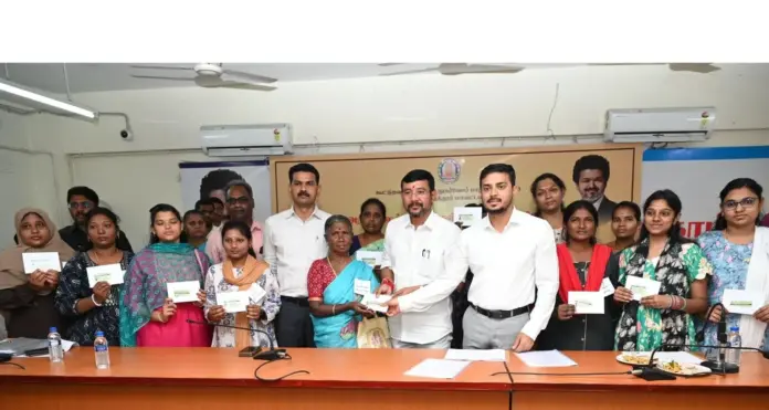 Minister distributes ration cards