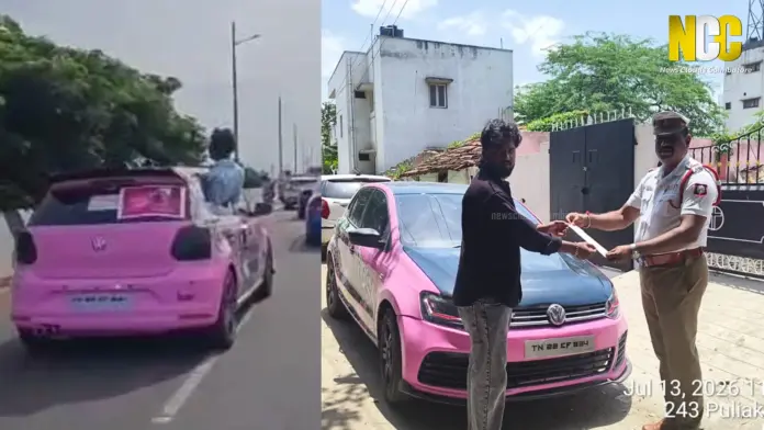 Coimbatore flyover police action news
