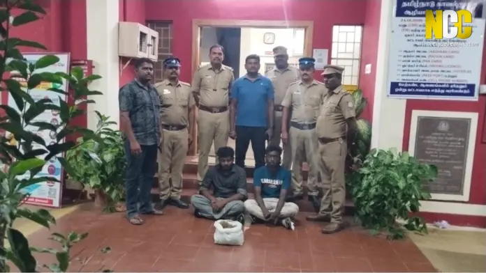 Coimbatore ganja seizure arrest
