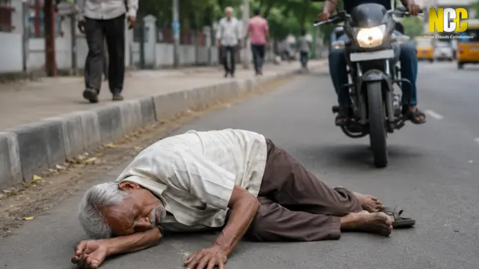 Elderly man hit-and-run accident
