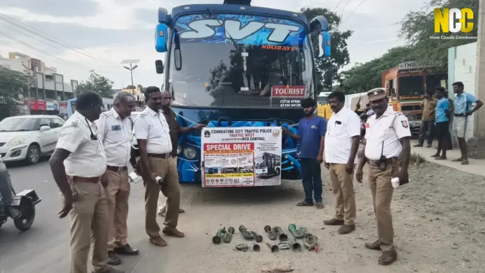 Coimbatore Vehicle Check News