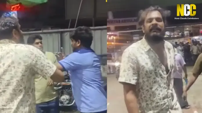 Coimbatore petrol bunk employee assault