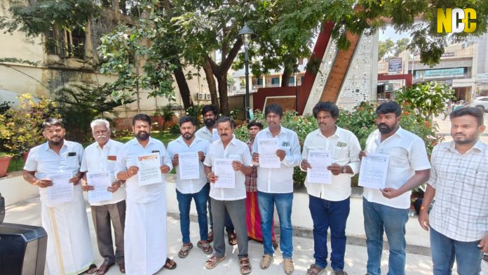 Nanjegoundanputhur cemetery protest