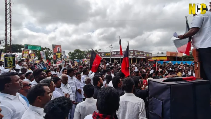 Coimbatore Student Murder Protest