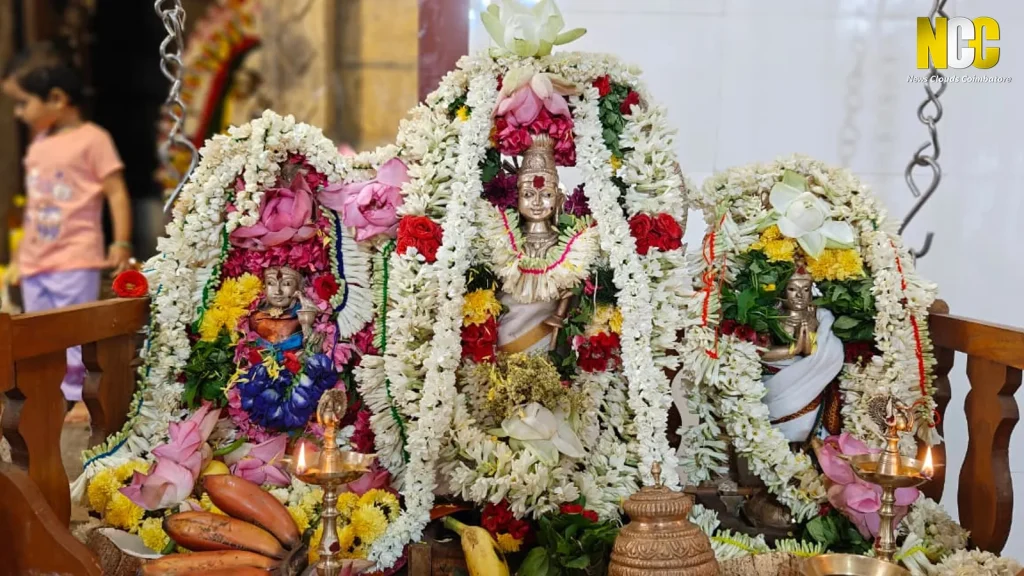 ஸ்ரீ ஆண்டாள் அம்மன் – ஸ்ரீ ரங்க மன்னார் கருடாழ்வார் சன்னதி