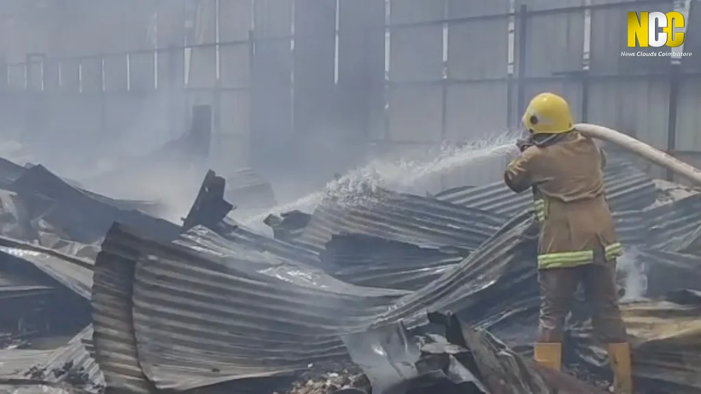 fire accident coimbatore