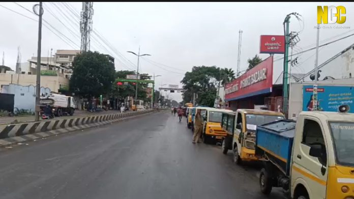 Garbage collection delay in Coimbatore