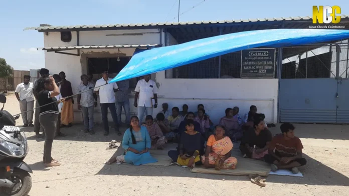 Peedampalli TASMAC Protest