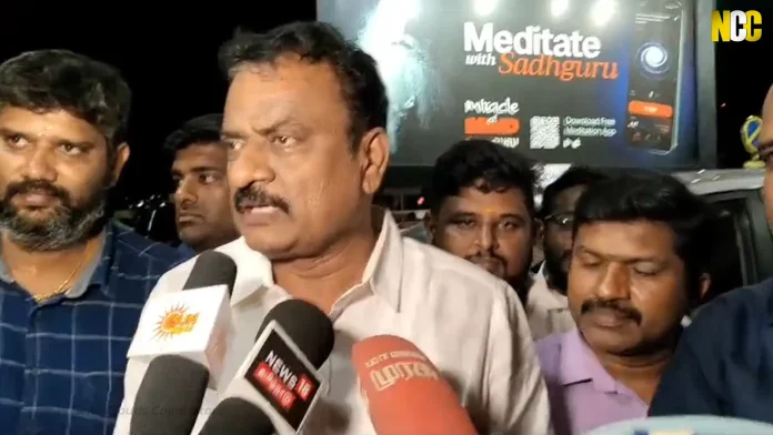Sulur MLA Sukumar condemns Vijay Sethupathi