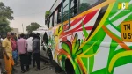 Coach van and Xylo car collide head-on near Mangarai