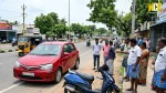car collides with his scooter near Sugunapuram