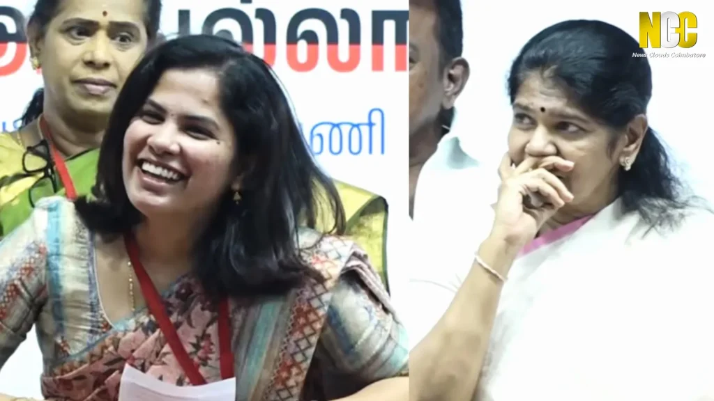 திமுக எம்.பி கனிமொழி மற்றும் சென்னை மேயர் பிரியா